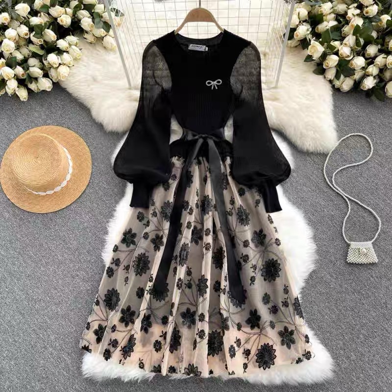 Breezy night flowy dress FD65 images